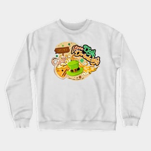 Saint Patrick's - I love Day Drinking Crewneck Sweatshirt